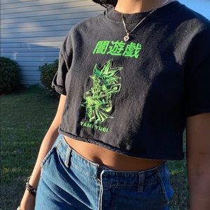 Yu-Gi-Oh! Cropped shirt